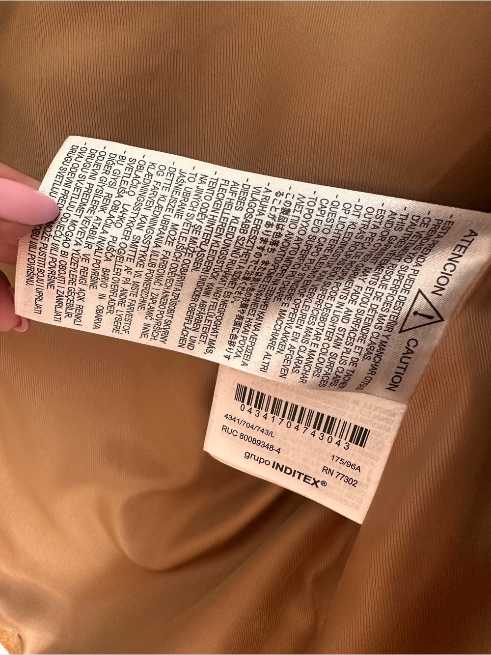 ZARA Brown Suede Blazer Jacket - Picture 5 of 5